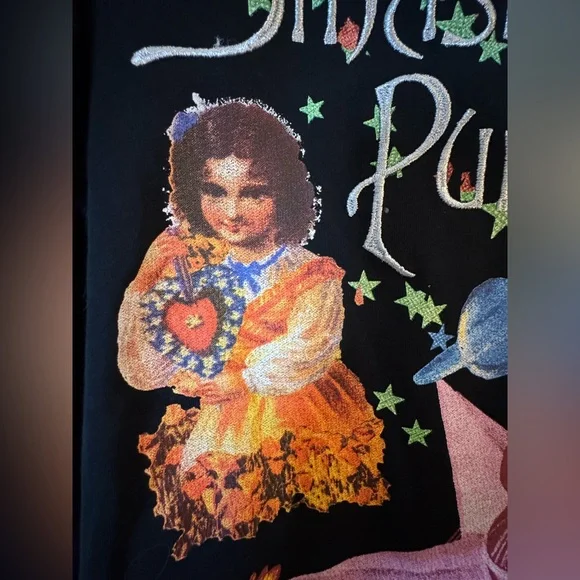 Smashing Pumpkins‎ Mellon Collie and the Infinite Sadness Embroidered T Shirt L - Picture 6 of 13